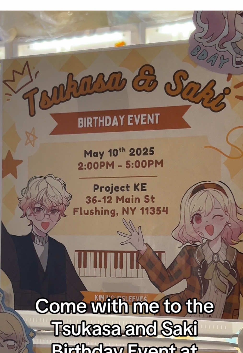 First time going to Project KE, and I’m happy I learned about this event before it passed since it was really cool. People went in their cosplay and all looked so amazing! They had 3 raffles for a Saki and Tsukasa Nui and a L/N Miku Nendoroid! There were also other vendors but I didn’t have money to buy from all of them 😔 It was a fun day to spend with me brother before he went to his j*b! #projectsekai #colorfulstage #tenmatsukasa #tenmasaki #tenmasiblings #wonderlandsxshowtime #leoneed 