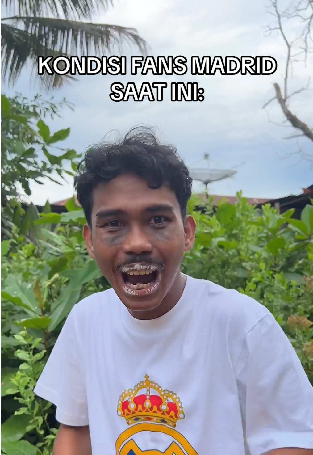 Emang kayak gini semua yah fans madrid😭🤣 #komedi #parodi 