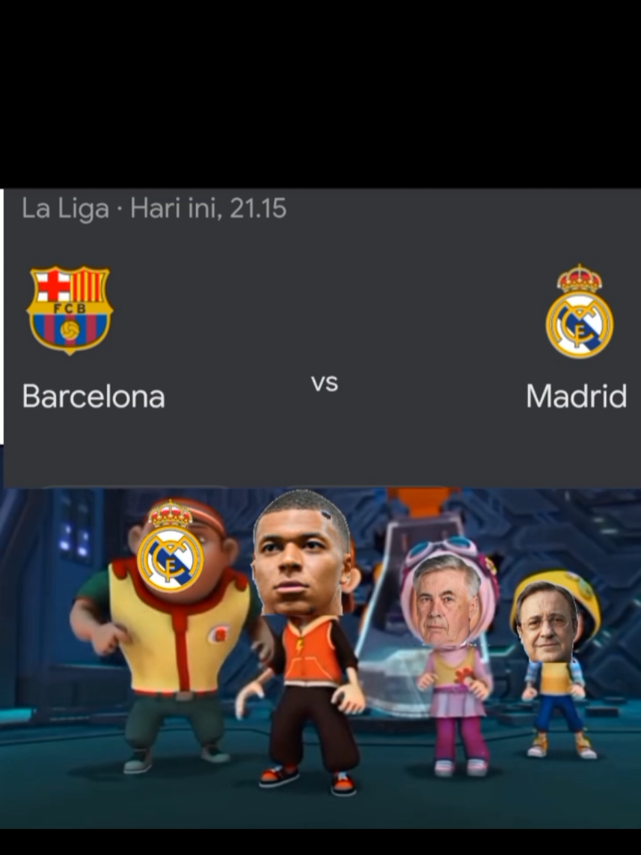 ketemu lagi..#barca #madrid #laliga 