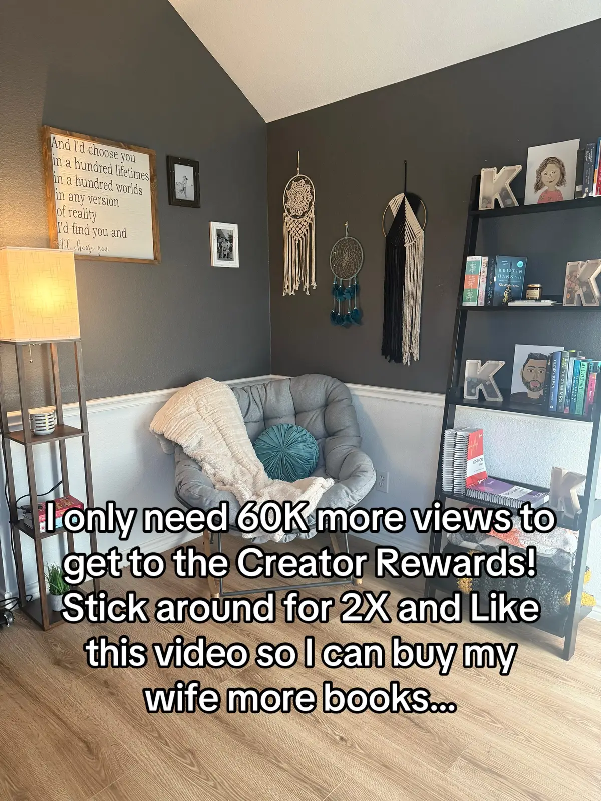 I ’m just 60,000 views away from hitting the TikTok Creator Rewards… which means I’ll finally be able to buy my wife more spicy books. And if I buy her spicy books, maybe—just maybe—she’ll get spicy with me. It’s a win-win. So do your part for literature (and for my marriage) — like, comment, share, and follow! Help a book husband out. #BookTok #SpicyBooksOnly #BookLoverHusband #RomanceReads #TikTokMadeMeReadIt #BookTok #HusbandGoals #SupportThePlot #colleenhoover #viral #trending #taylorswift 