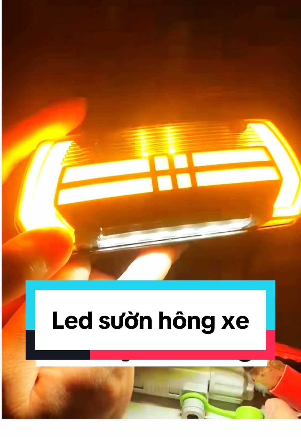 Đèn hong xe tải đèn sườn xe tải soi lốp, đèn hông xe tải led nháy chữ cực đẹp #ledsuonxetai #ledsuonxetaisieusang 