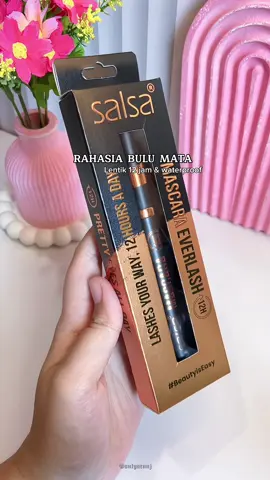 Cuma 20rb an tapi pas dipake lentiknya tahan lama woi #mascara #salsacosmetic #makeup #waterproof 