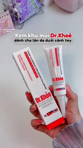 Mùa nắng nóng như này phải xài Dr.khoẻ để ngăn mùi HÁCH NÔI nha 😊 #drkhoe #kemnganmui #nganmuihoinach #review #xuhuong #fyp 