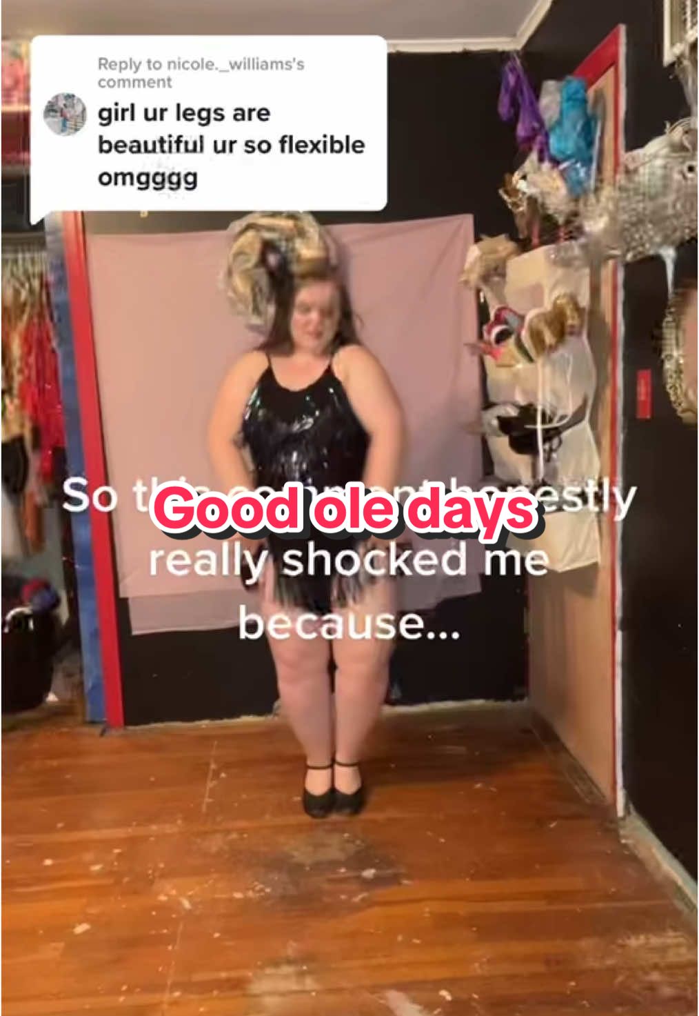 #onthisday I think I need to go back to the days where I dressed up and danced like this 💖 #dancer #jazz #heels #dancing #bodypositivity 