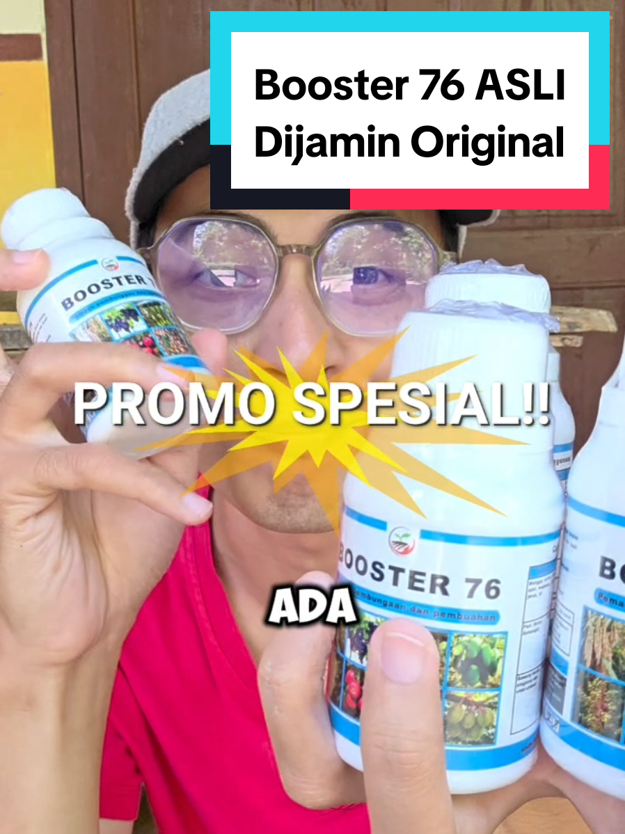 Membalas @nasrull.nasrul31 pupuk booster 76 agar tanaman cepat berbuah lebat #pupuk #pupukcair #booster76 #pupukbuah #pupukpelebatbuah #booster76original #booster76asli 
