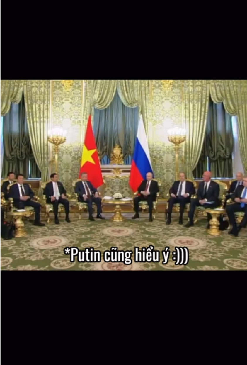 Tự nhiên bị đau họng 😆 #putin #russia #funny #foryou 