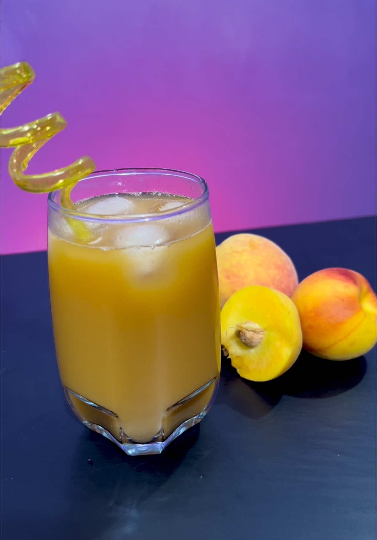 Fresh Peach Juice at Home | So Easy & Refreshing! #eatwithwaleed #summerdrink 