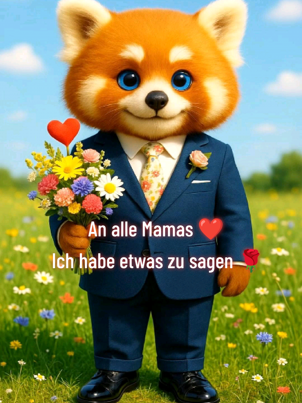 An alle Mamas ❤️🌹❤️ habt einen schönen Muttertag ❤️ 🌹 ❤️  #anallemamas #botschaft #nachricht #mama #muttertag #grußvideo #mom 