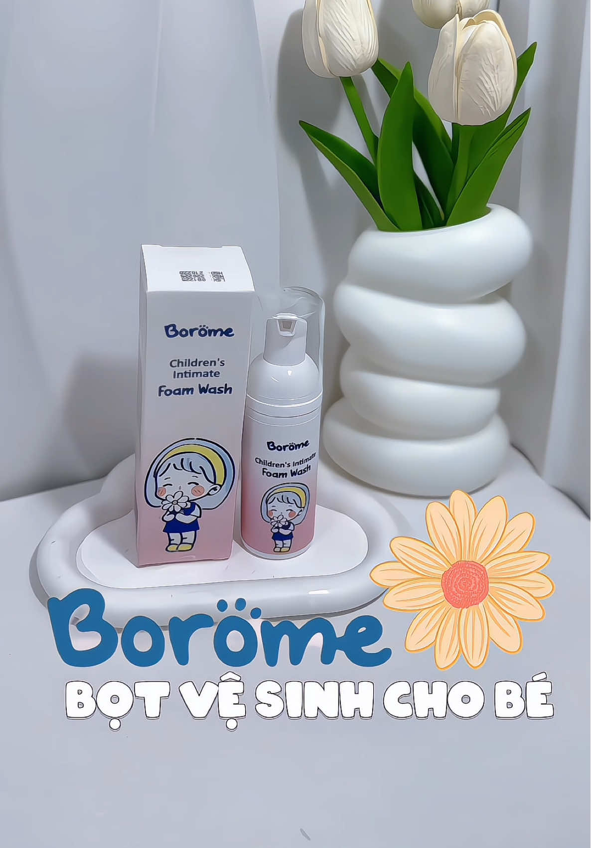 Có nên dùng dung dịch vệ sunh riêng cho con không??? Các mom xem hết clip và bình luận giúp mẹ Thỏ ý kiến của các mom nha❤️ #boromevietnam #botvesinhchobe #chamsocbeyeu #landaulamme #methongo #xuhuong #xh 