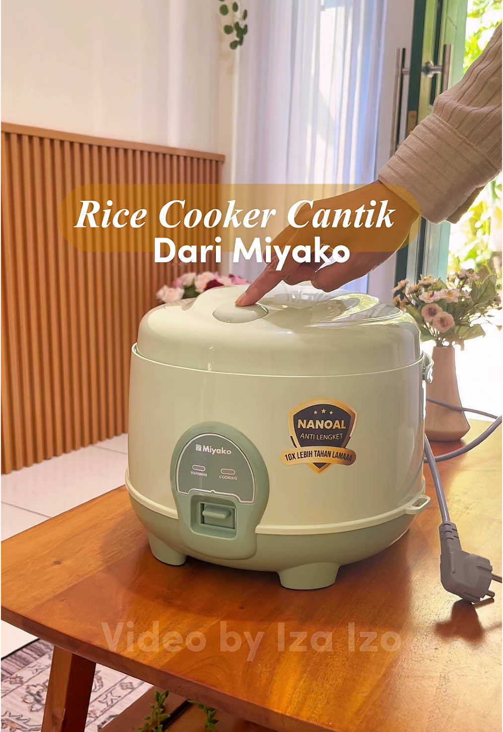 Cakepp pol ll penanak nasi dari Miyako ini #miyako #ricecooker #penanaknasi #kitchen #cutestuff 