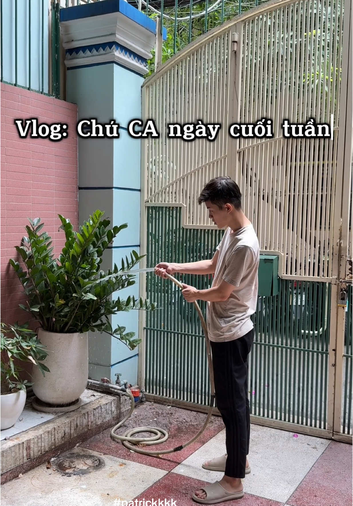 Lâu lâu chăm chỉ 😝 🤣 #Vlog #patrick #tiktokviral #tiktok #donnha #viral #chamchi #deptrai #ngoan 