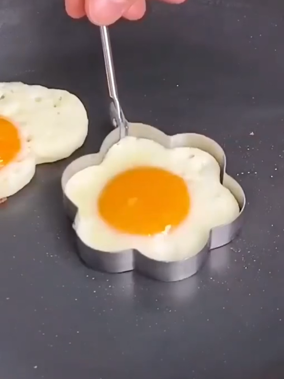 Stainless Steel Cooking Tools Fried Egg Pancake Mould Shaper Ring Kitchen Tools Utensils Multicolor #Nublê 
