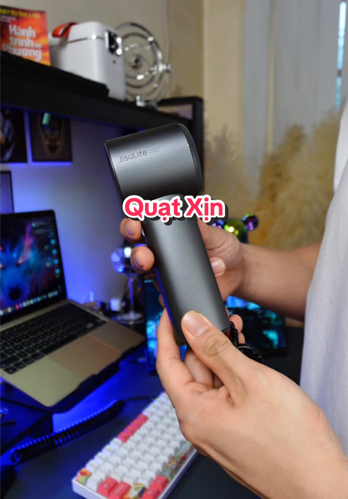 Cầm chiếc quạt này ra đường thì oai phải biết #ongbobaconreview #LearnOnTikTok 