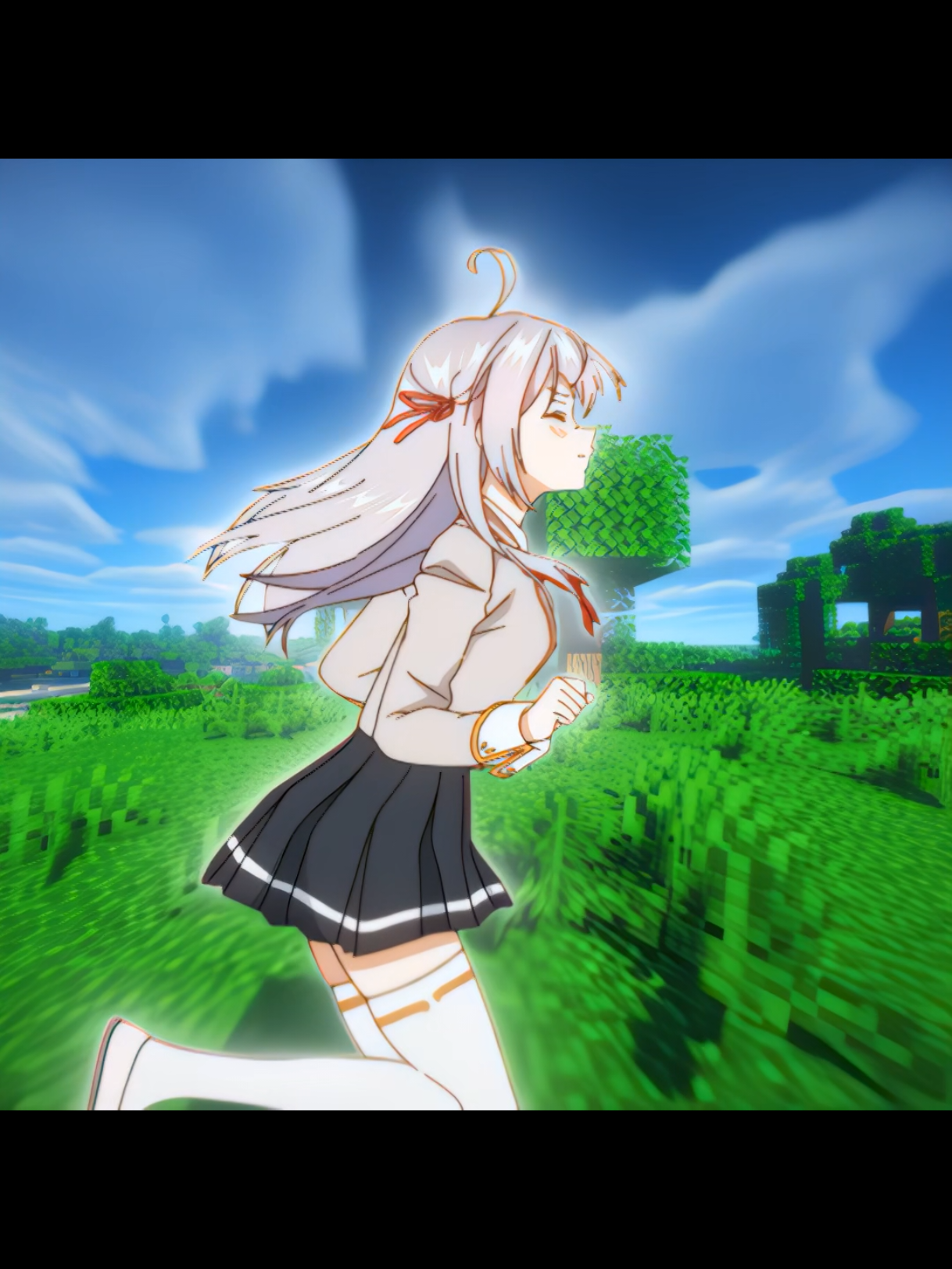 Alya running in minecraft #anime #alyasometimeshidesherfeelingsinrussian #alisamikhailovnakujou #akanesq #dreamsq #ramensqd #hanasq #karmasqd #tempest_squad #cami_tempest 