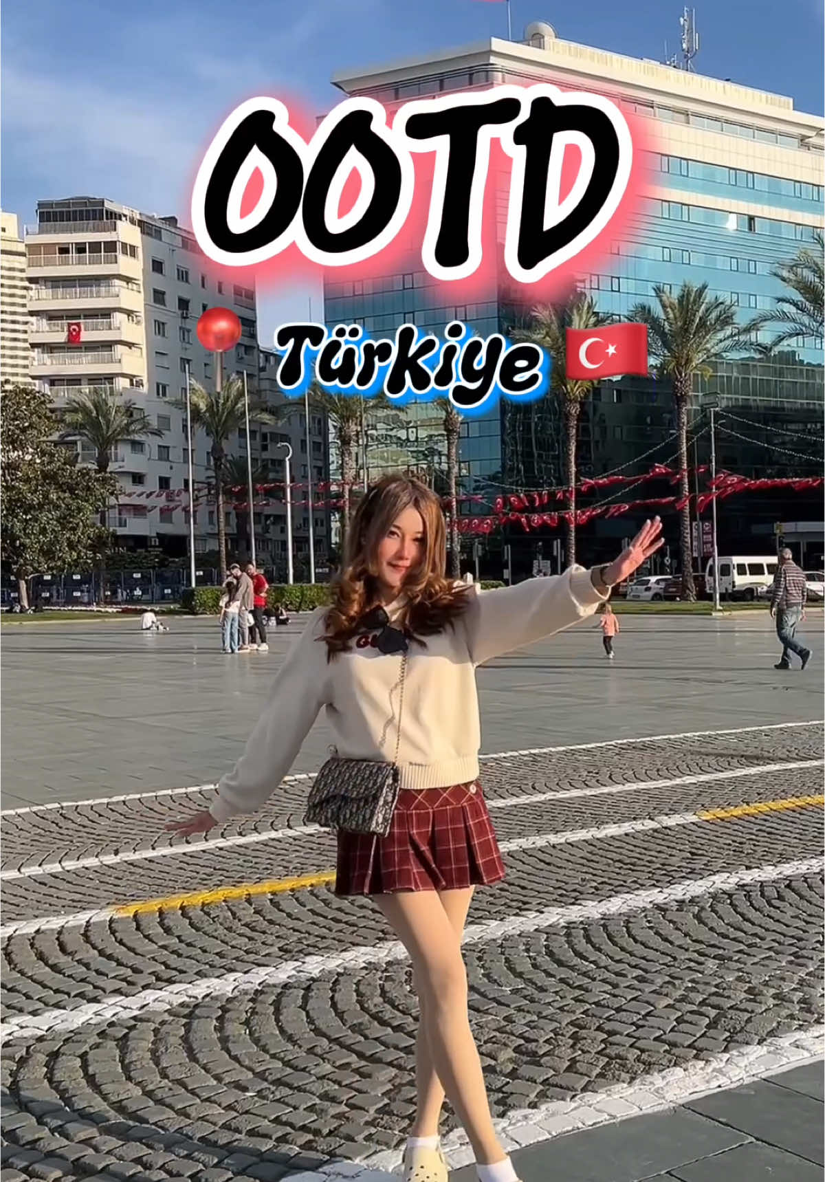 My outfit in Turkey🥰 #OOTD #turkey #turkey🇹🇷 #Vlog #travel 