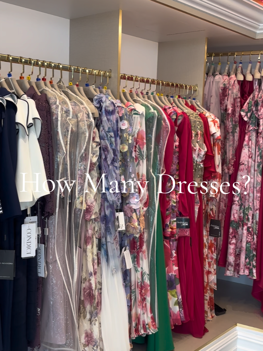 Let's play a game... take a guess at how many gorgeous gowns are waiting for you at All About Mum boutique Newport? 100-150, 150-250, 250-300 #motherofthebride #Newport 