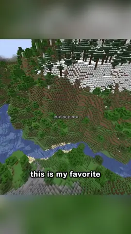 My Favorite Minecraft Seed As Of Right Now In This Moment