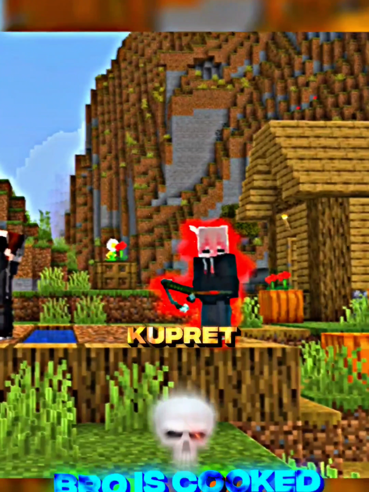 Bro is cooked☠️ #Minecraft #minecraftmeme #games #skulledit #trollface #montagem #funk #phonk #fyp #fypage #fyppppppppppppppppppppppp #fypシ゚ #fypp #fyppp 