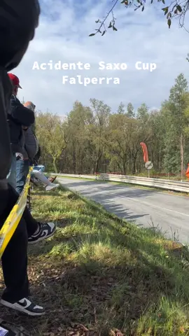 Acidente Falperra 2025 Saxo cup #falperra #saxocup #acidente
