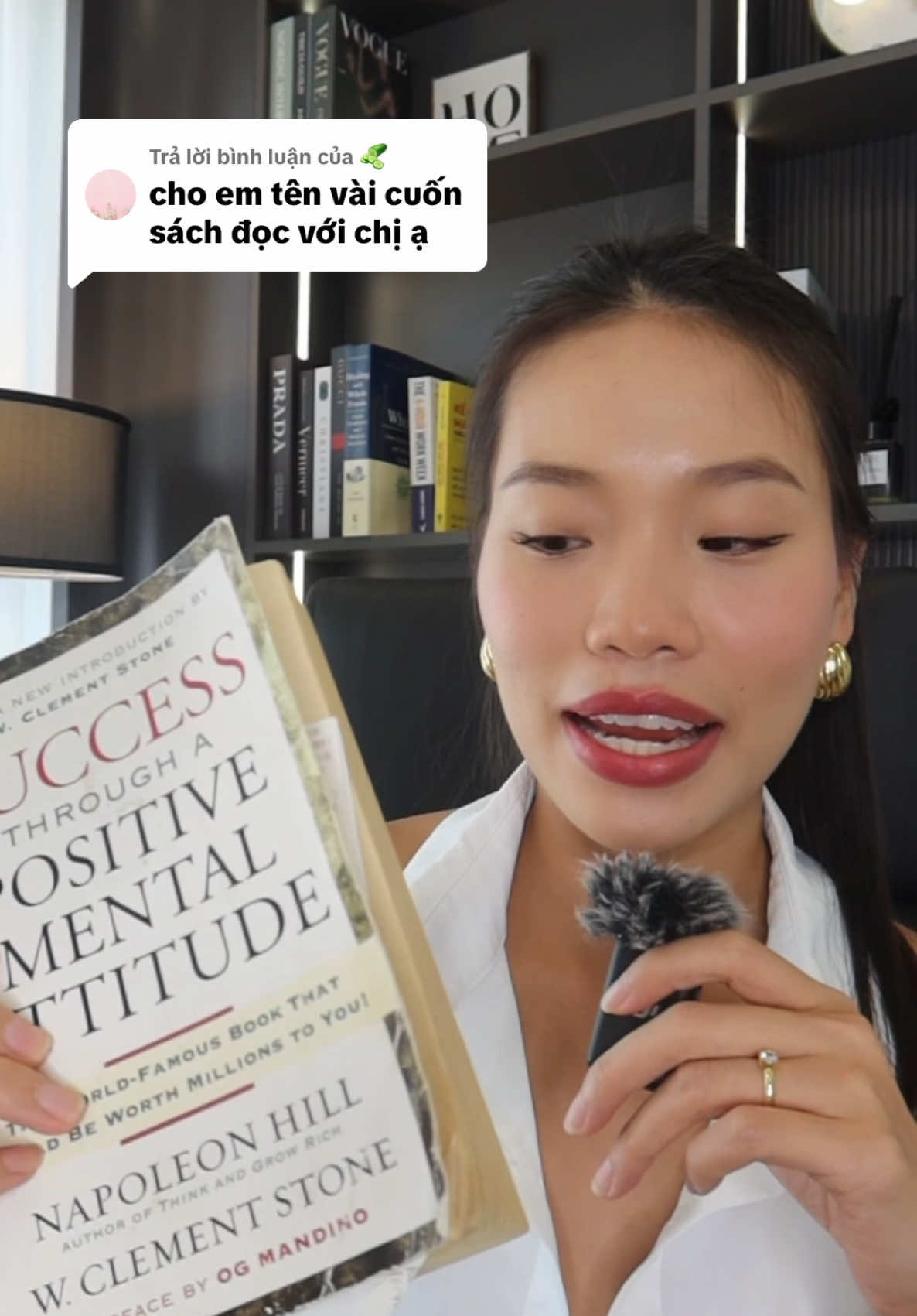 Trả lời @🥒 3 quyển sách mình bắt đầu đọc và thay đổi cuộc sống #LuciaTrinh #phattrienbanthan #sach #sachhay 