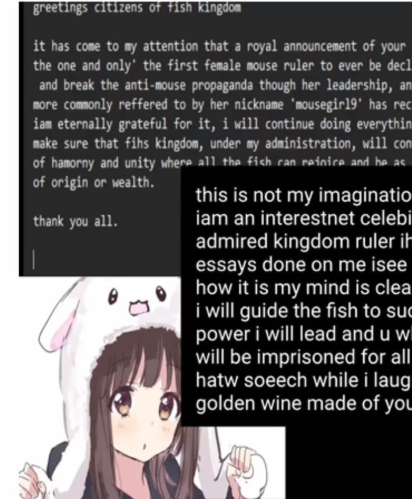 mousegirl9 reveals her soul though her given vocal tunes