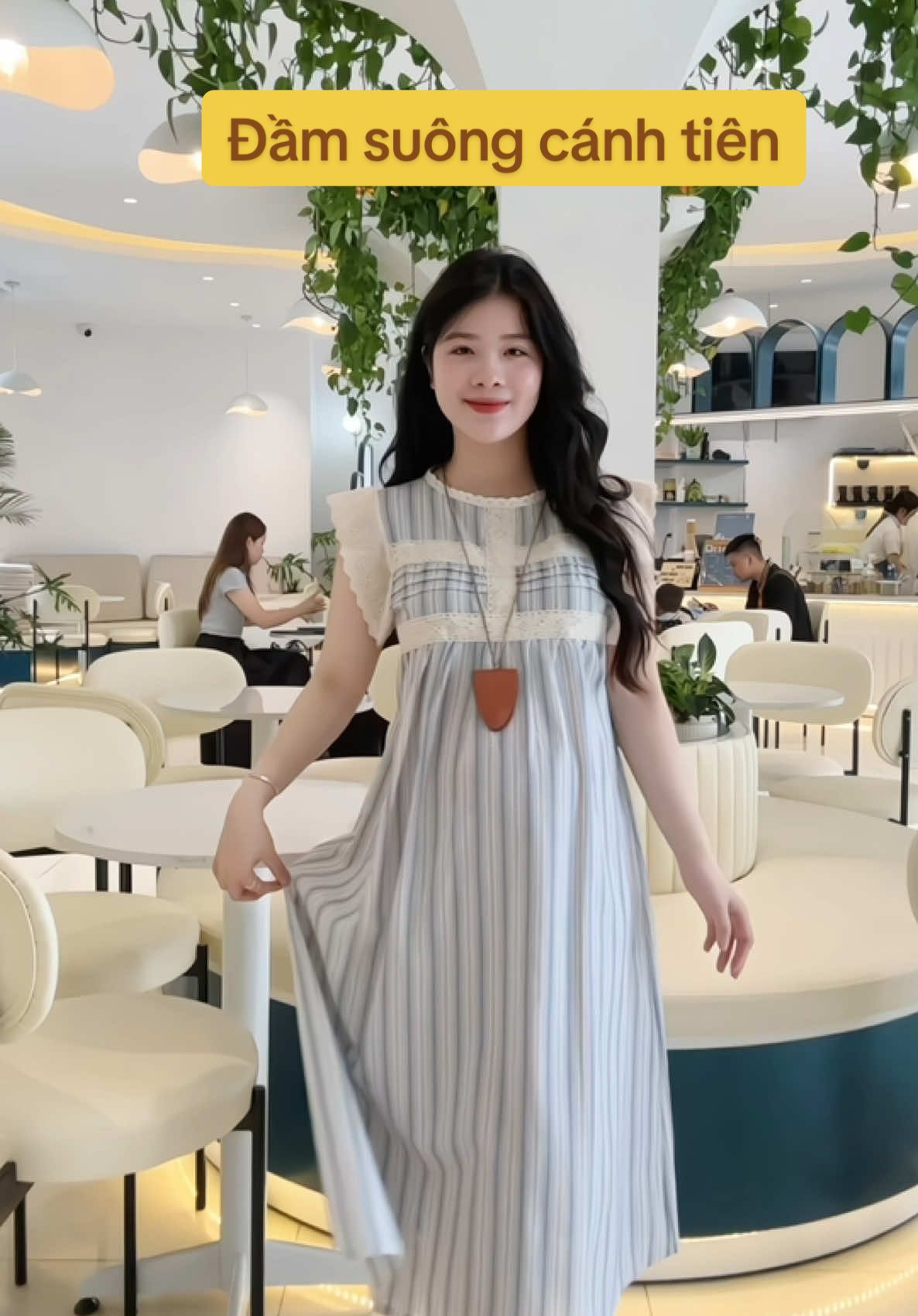 Đầm suông cánh tiên mùa hè nhẹ nhàng, nữ tính. Mặc đi chơi, đi biển ok lắm các chị em nha #vaybau #vaybauxinh #đầmbầu #mẹbầu #dambaudep #hellobanhgao 