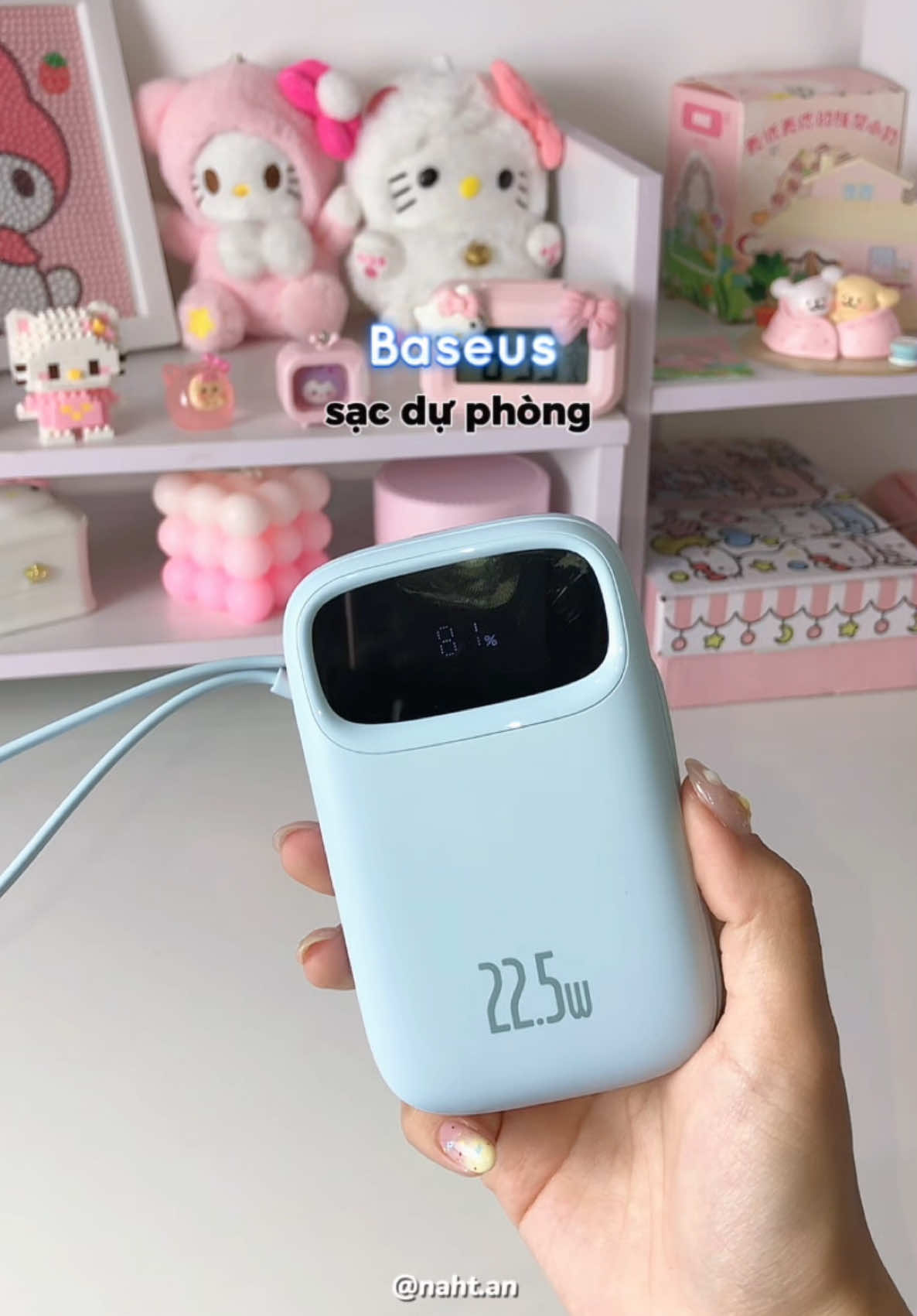 em sạc dự phòng mà ai cũng nên có, ko lo hết pin cả ngày dài 🔋 #fyp #xuhuong #TrNhatAn #unbox #unboxing #baseus #sacduphong #sacbaseus 