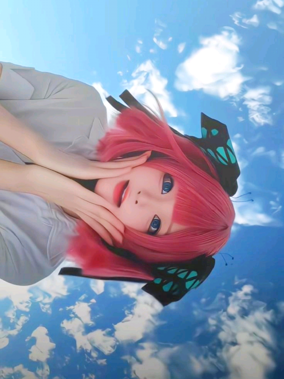 #CapCut vui lòng quay điện thoại sang ngang ạ🌸🌸🌸#ninonakano #douyin #cosplayer #xuhuong #hanniecosplay7 