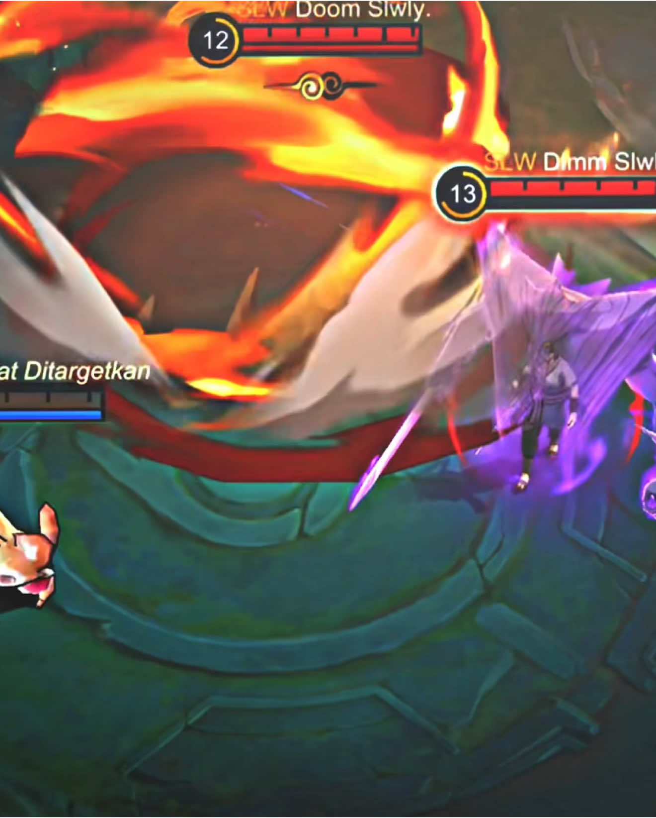 NANA ☠️☠️ #teamslwly #MLBBXNARUTO #mlbb