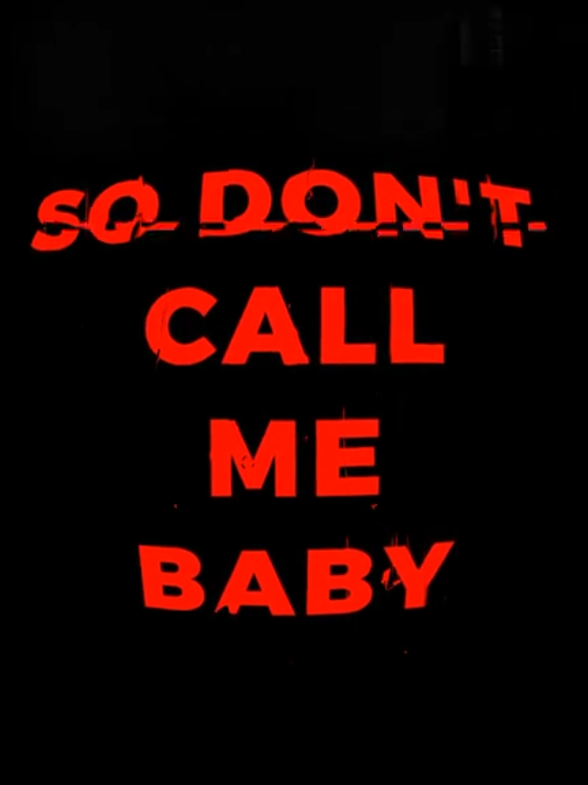 So don't call me baby, unless you mean it 🗣 >>> #nicolyricss #lyrics #fyp 