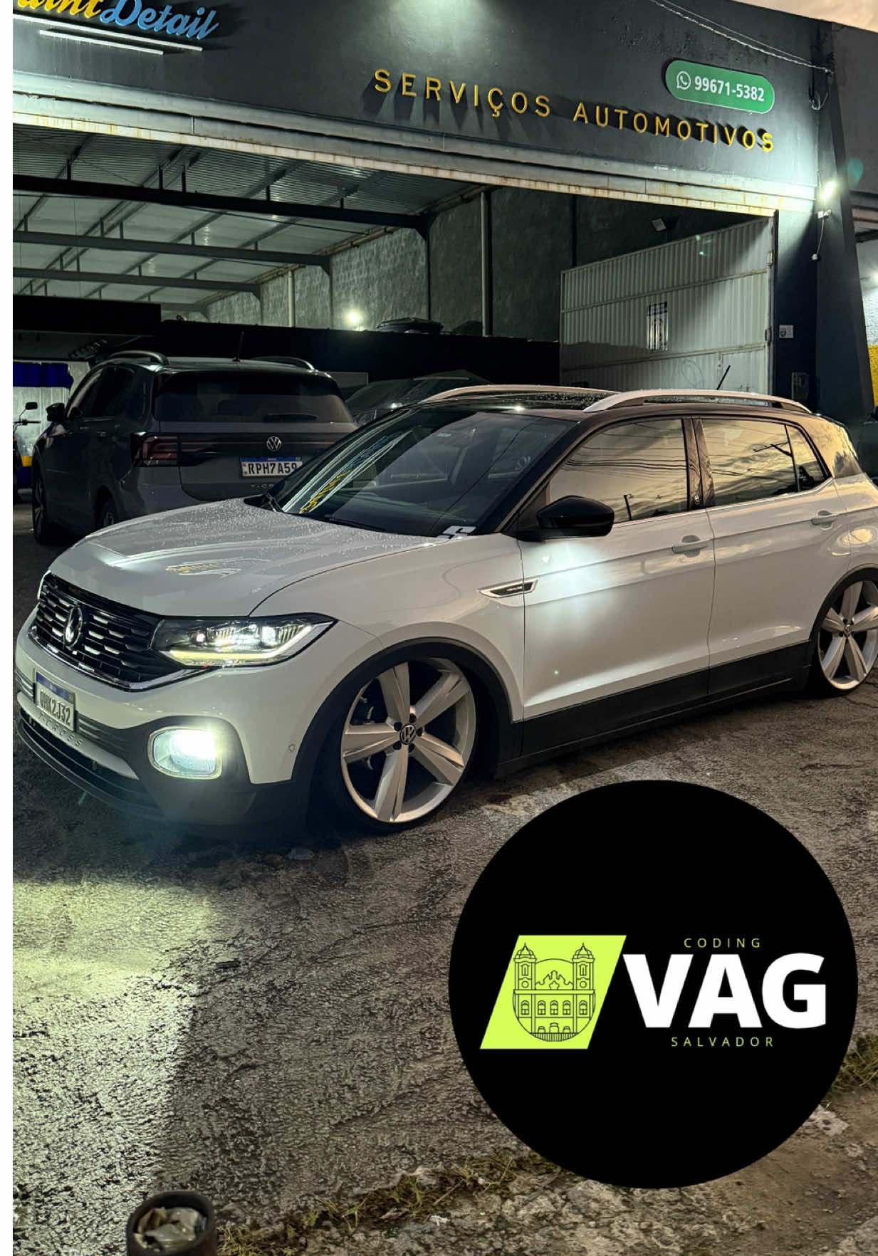 “Você sabia que a T-Cross, Polo, Virtus e Nivus pode ter luz de cortesia no retrovisor? ✨ Mais segurança, estilo e praticidade ao entrar no carro à noite! 🌙 E o melhor: fazemos esse retrofit para deixar sua T-Cross ainda mais completa! 🔧 Entre em contato e transforme os detalhes do seu carro! 🚗💡 Tecnologia e performance alinhadas para uma melhor experiência a bordo 🚗✨ #tcross #highline #Aro20 #Volkswagen #VWPlay #CodingAutomotivo #DesbloqueioSFD #CarTech #AtualizaçãoMultimídia #CarroDoDia #PerformanceVW #2020 #VWBrasil #ReelsBrasil #AutoTech #CustomizaçãoAutomotiva #VWTuning #DetalhamentoVW  #Retrofit #LuzDeCortesia #EstiloENoturno #DetalhesQueEncantam #CarrosComEstilo #autotech 