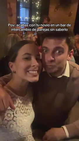 Jajajaajajajaj lo que no nos pase a nosotros…. @csnzballe #couple #bar #parejas 
