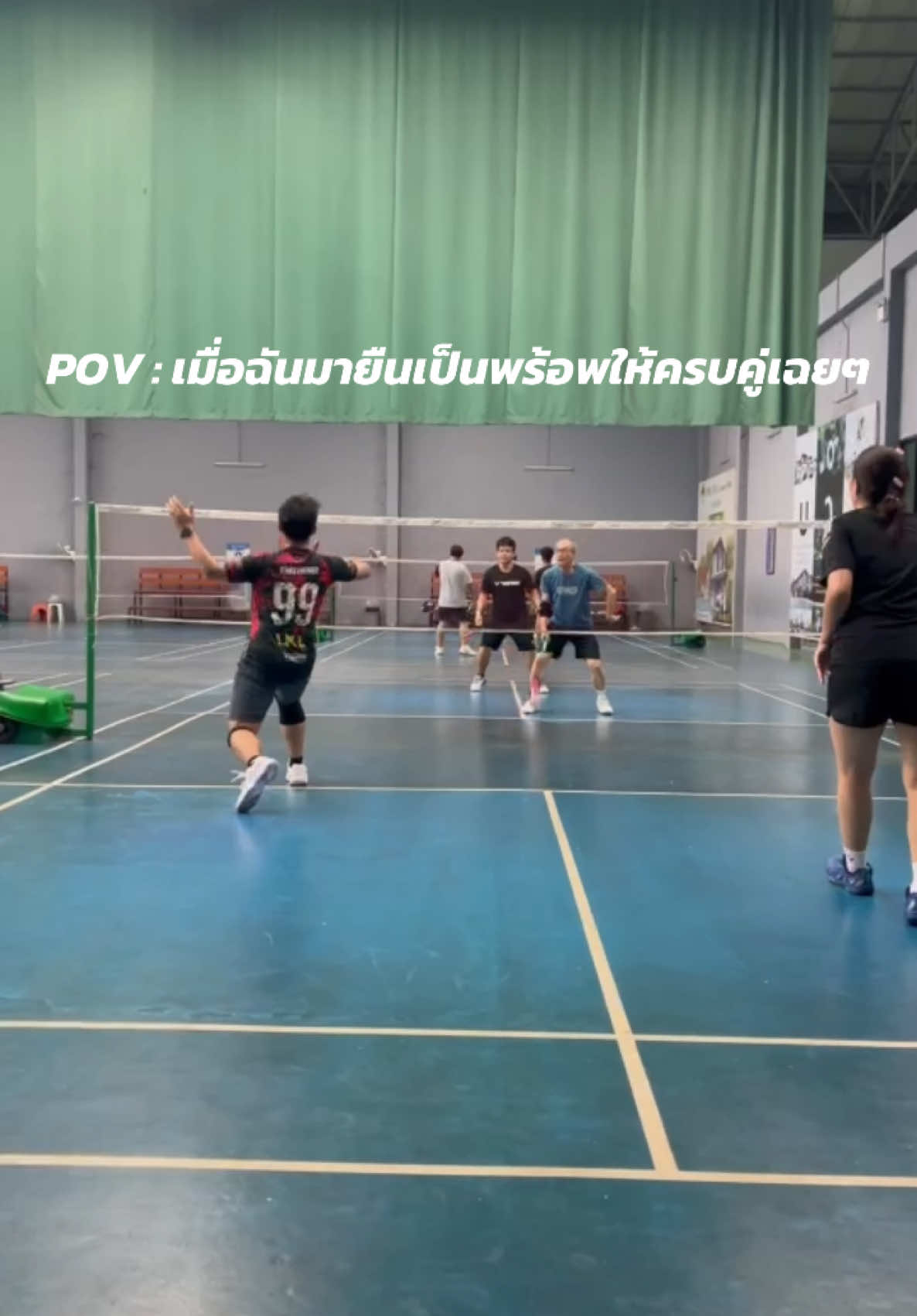#ตีแบดบ้านบึง #ตีแบด #สนามแบดบ้านบึง