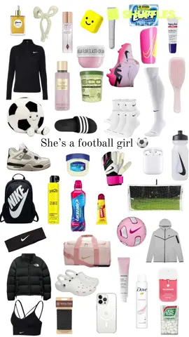 She is a football girl #football #shuffles #fypシ゚ 