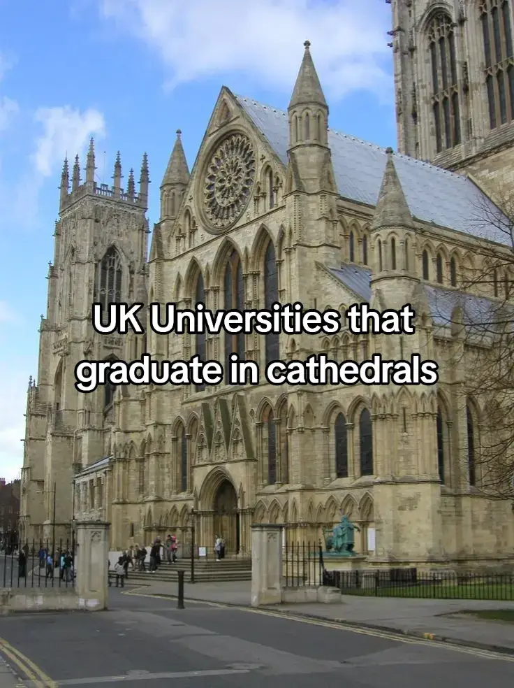 UK Universities that hold their graduation ceremony in cathedrals  #student #students #studentlife #university #ranking #knowledge 