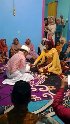 Saking gugup sampe salah ciom tangan 🤣🤦‍♀️#videolucu #pernikahan 