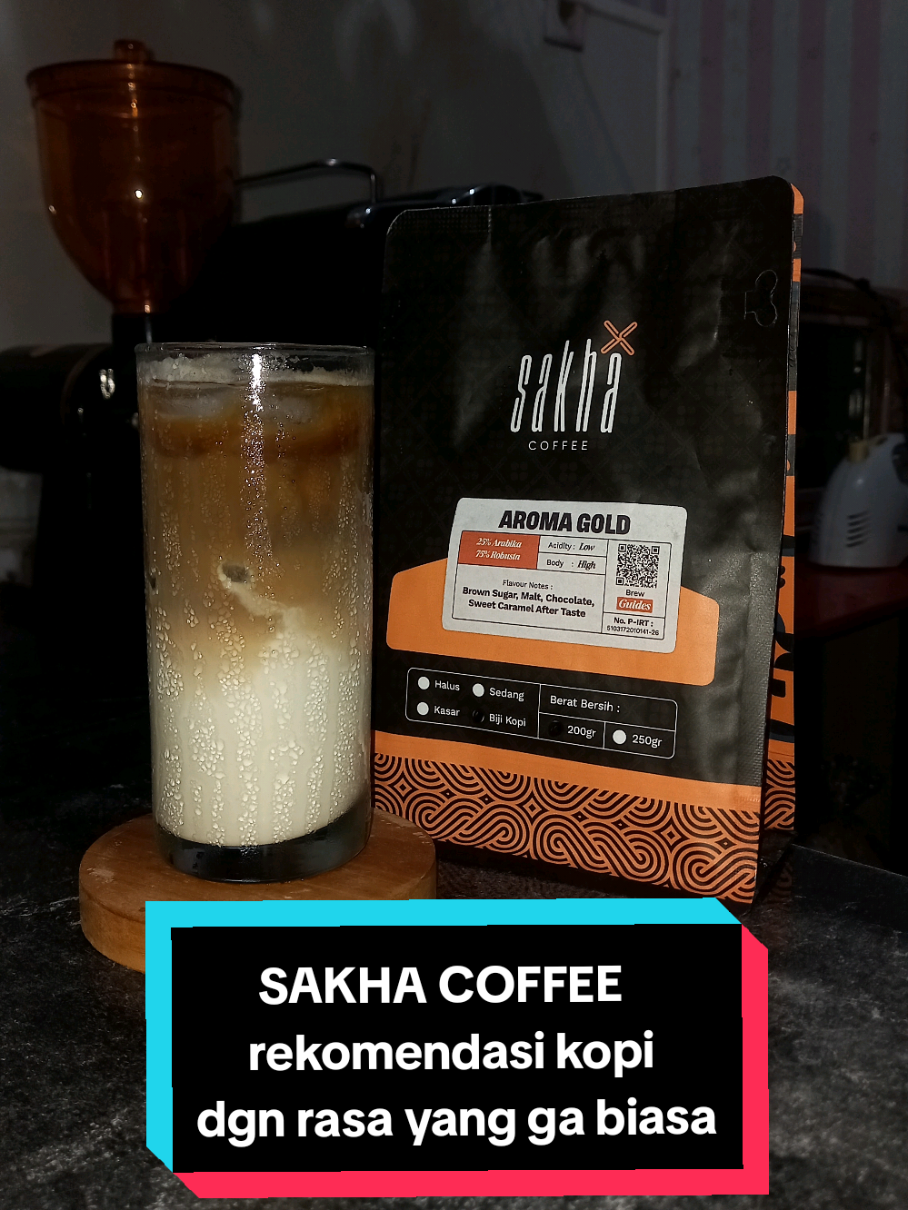 SAKHA COFFEE | Rekomendasi Kopi | Rasa Yang Ga Biasa | Arabika Robusta Kopi Blend #sakha #sakhacoffee #sakhacoffeeroastery #coffeebean #coffeebeans #coffeeblend #houseblend #gayo #mandailing #kopibrazil #arabica #robusta #coffeemilk #kopisusu #espresso #espressocair #baristabreakfast #kopi #kopiblend #kopiespresso #bijikopi #kopibiji #kopibubuk #bubukkopi #coffeeroastery #bijikopiindonesia #kopiviral #bijikopiasli #kopibijiasli #kopiterbaik #kopigayo #kopilampung #kopiaceh #kopimandailing #kopigarut #kopibali #kopitemanggung #kopiflores #floresbajawa #lokalprideindo #lokalpride #baristabreakfast  #rekomendasikopi #coffeerecommendations @sakhacoffeeroastery 