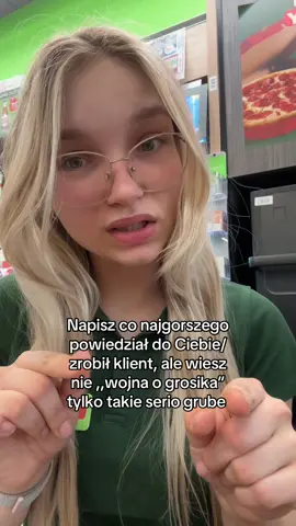 Wiem że ludzie potrafią być niemili więc chętnie poczytam #praca #dlaciebie #zabka #zabkasklep #tazzabki #historie #what #crazy #bol #talk #zabkowa #oliwka #bruh #question #dc 