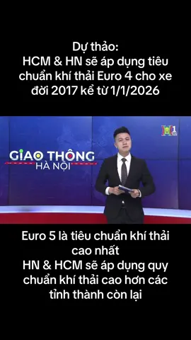 Dự thảo: HN & HCM siết tiêu chuẩn khí thải oto từ 1/1/2026 #hcm #hn #quychuan #khithai #oto #lammexe #trollxe #thaycut 