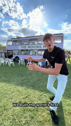 The double decker coffee shop festival surprise!  Safe to say Luke had no idea that we was going to show up at his first event and see our baby thrive in a super busy area full with people that love the idea and great coffee!  What a blessing of a day here’s to many more!  The Lorry project is sponsored by Adobe Express #surprise #festival #hearwarming #gift #foryou 