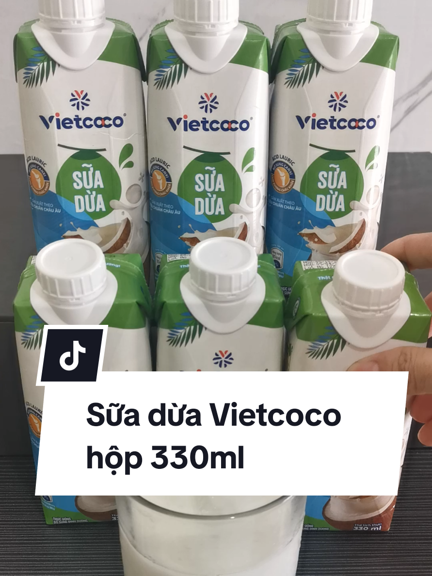 Combo 6 hộp sữa dừa Vietcoco, hộp 330ml ạ #xuhuong #xuhuongtiktok#xuhuong2024 #xuhuong2025#2025 #suadua #suatuoi 