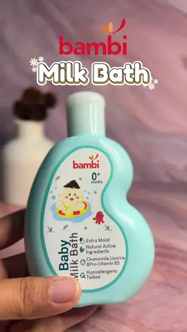 Bambi milk bath jadi sabun favorit buat si kecil✨ #bambi #milk #sabun #baby #babylove #sabunbayi #fyp #fyppppppppppppppppppppppp 