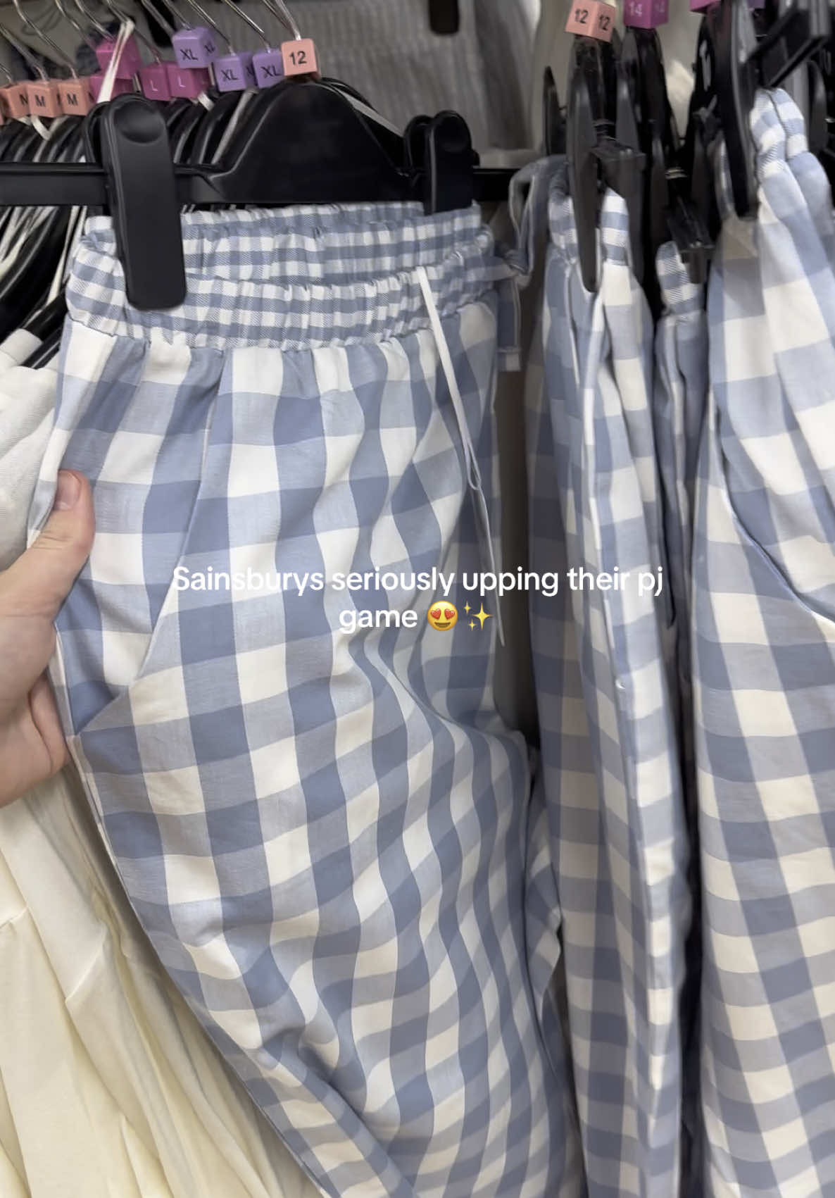 The lobster ones have me in a chokehold 🦞 #sainsburysclothing #pjs #summerpjs #pyjamas #tuclothing 
