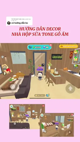 Trả lời @ɪ ʟᴏᴠᴇ ʏᴏᴜ (∩˃o˂∩)♡ Video hướng dẫn Decor nhà Playtogether : Nhà hộp sữa tone gỗ ấm 🌷 #GamingOnTikTok #playtogethervn #decornhaplaytogether #decor #playtogethervng #decornhahopsua 