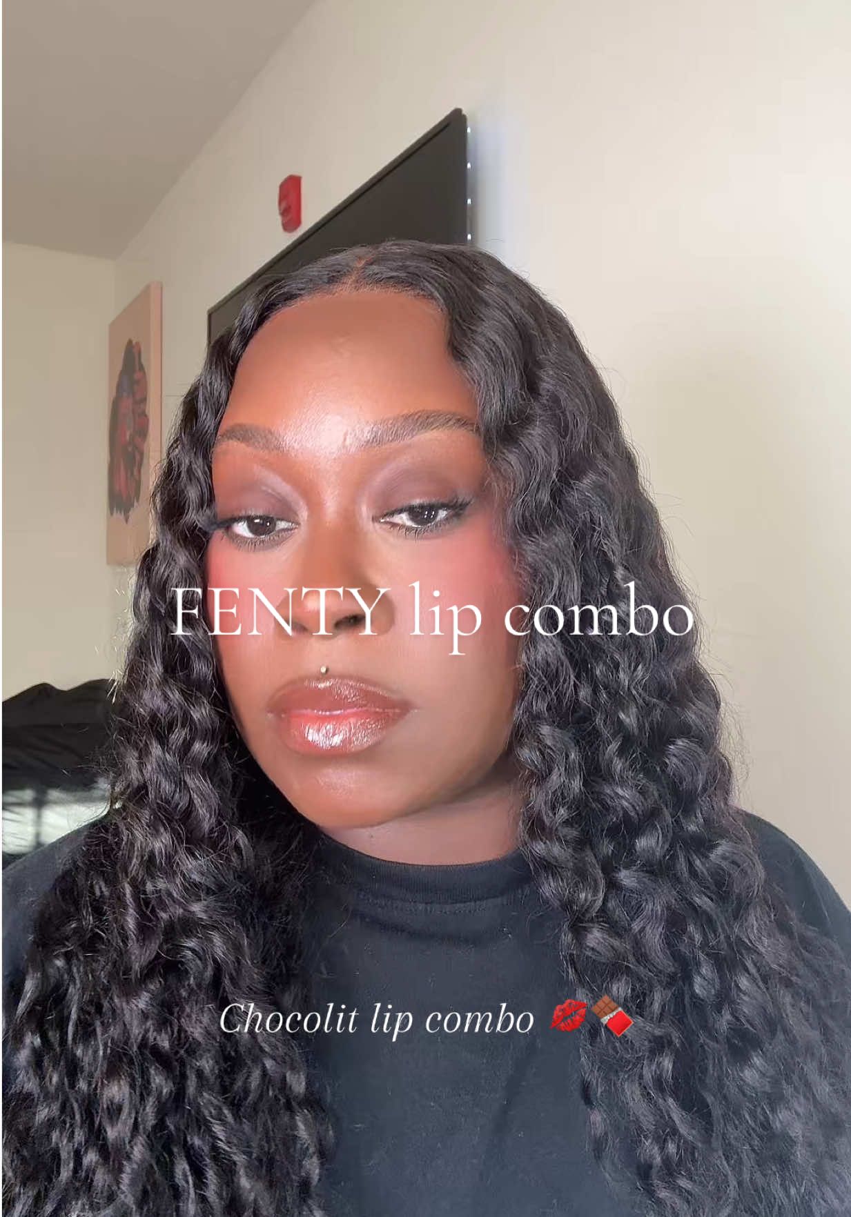 🤎 @Fenty Beauty @Morphe Cosmetics #creatorsearchinsights #feminineenergy #fypシ #softglam #contentcreator #lipcombo #beautyinfluencer #blackwomenoftiktok #fentybeauty #fyp #postyourcontent #makeup 