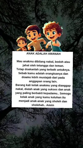 Amiiin ya allah,  anaku 3 laki-laki semua nya aktip nya luar biasa banyak yg bilang anaku nakal ngak bisa diem 😢, mudah2'an kelak anaku jadi orang sukses dunia akhirat 🤲🏿Amin #anak #anaksoleh #viral #sadstory #vidioviral 