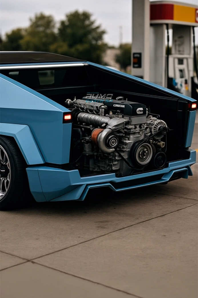 🚀 Cybertruck  com Motor Cummins 6.7L Turbo Diesel: Brutalidade Sobre Rodas! 💥 Com um motor de 6 cilindros em linha, essa fera entrega 377 cv de potência e impressionantes 117,3 kgf·m de torque, tudo isso em um visual agressivo e rebaixado que arrasta olhares por onde passa! 🔥 #CybertruckRebaixado #MotorCummins67 #DieselPower #WidebodyBeast #CustomTruck #TruckLifestyle #6CilindrosEmLinha #TorqueBruto #EstiloEPerformance #GarageDreams #TuningBrasil #BaixoComForça #VisualInsano #CarrosModificados #TorqueMonstruoso #FeraDasRuas #AutomotiveAddict #PickupRebaixada #PotênciaSemLimites #montageminsana 