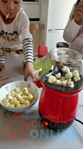 830 - Máy làm bắp nổ, bắp rang bơ bỏng ngô dùng điện 