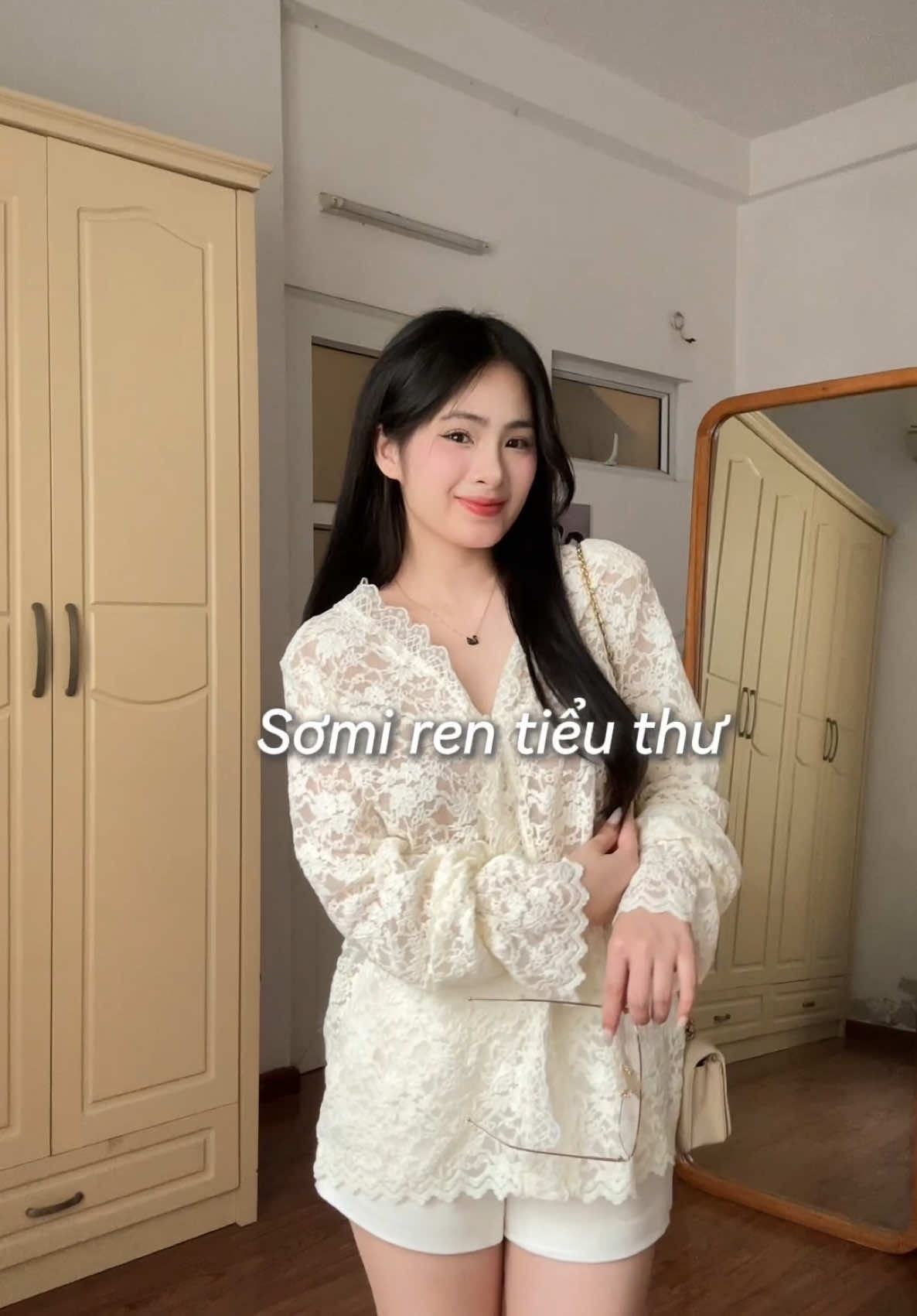 ✨Sơmi ren tiểu thư thanh lịch  #emsocday #somiren #aoren #somitieuthu #aokieuren 