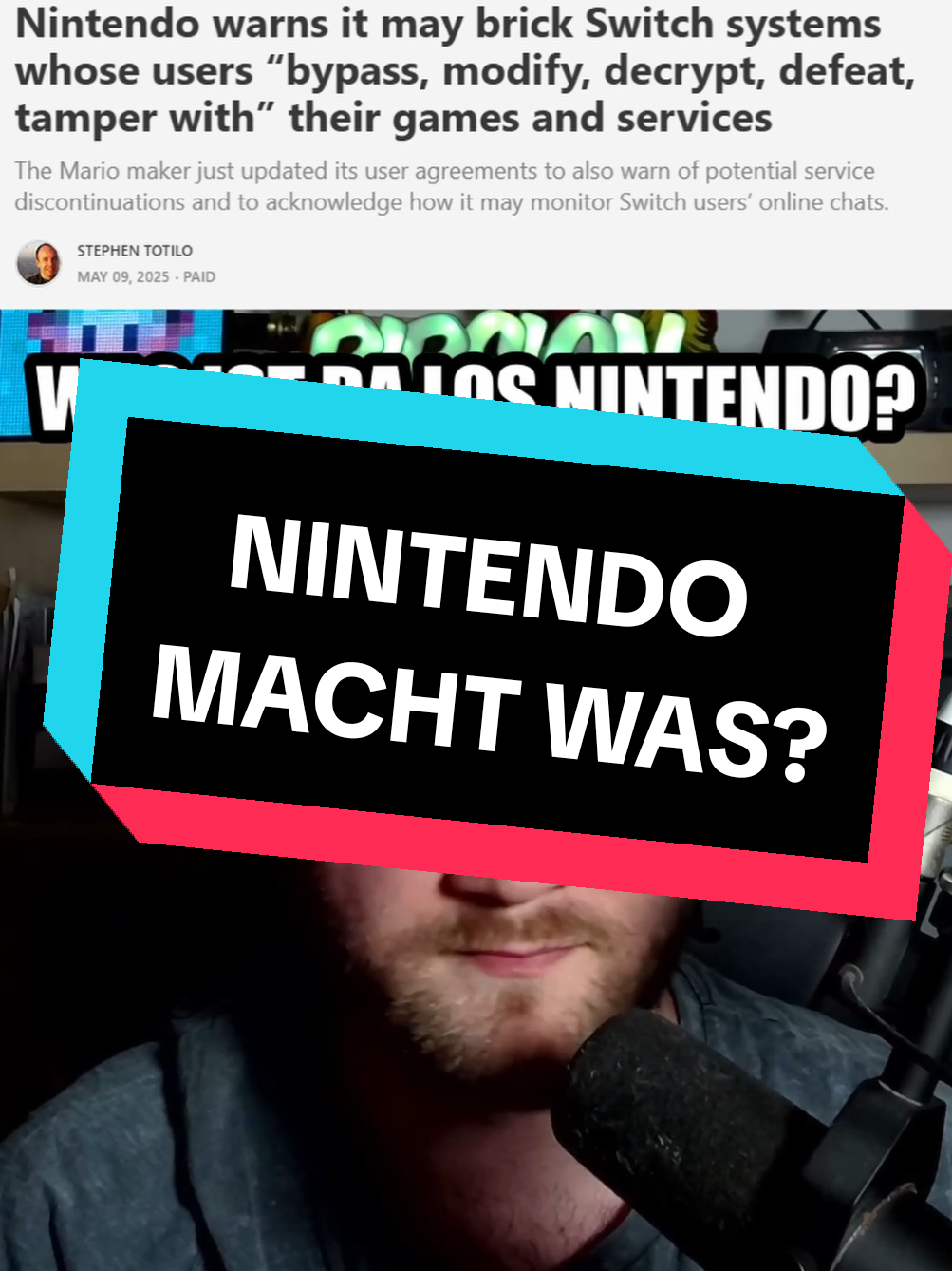 UPDATE: In der EU Version der EULA wurde der Hardware Teil raus genommen#nintendo #switch #gaming 